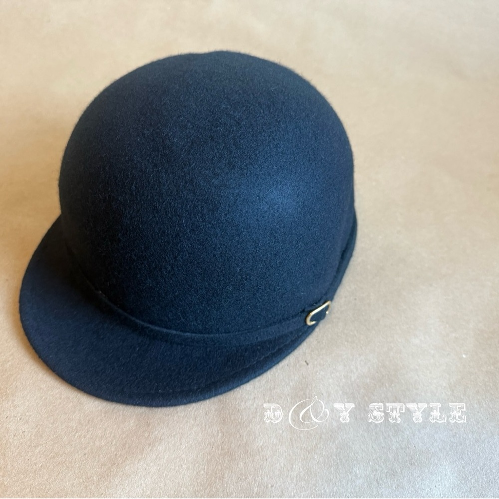 D&Y Classic Black Women's woolHat